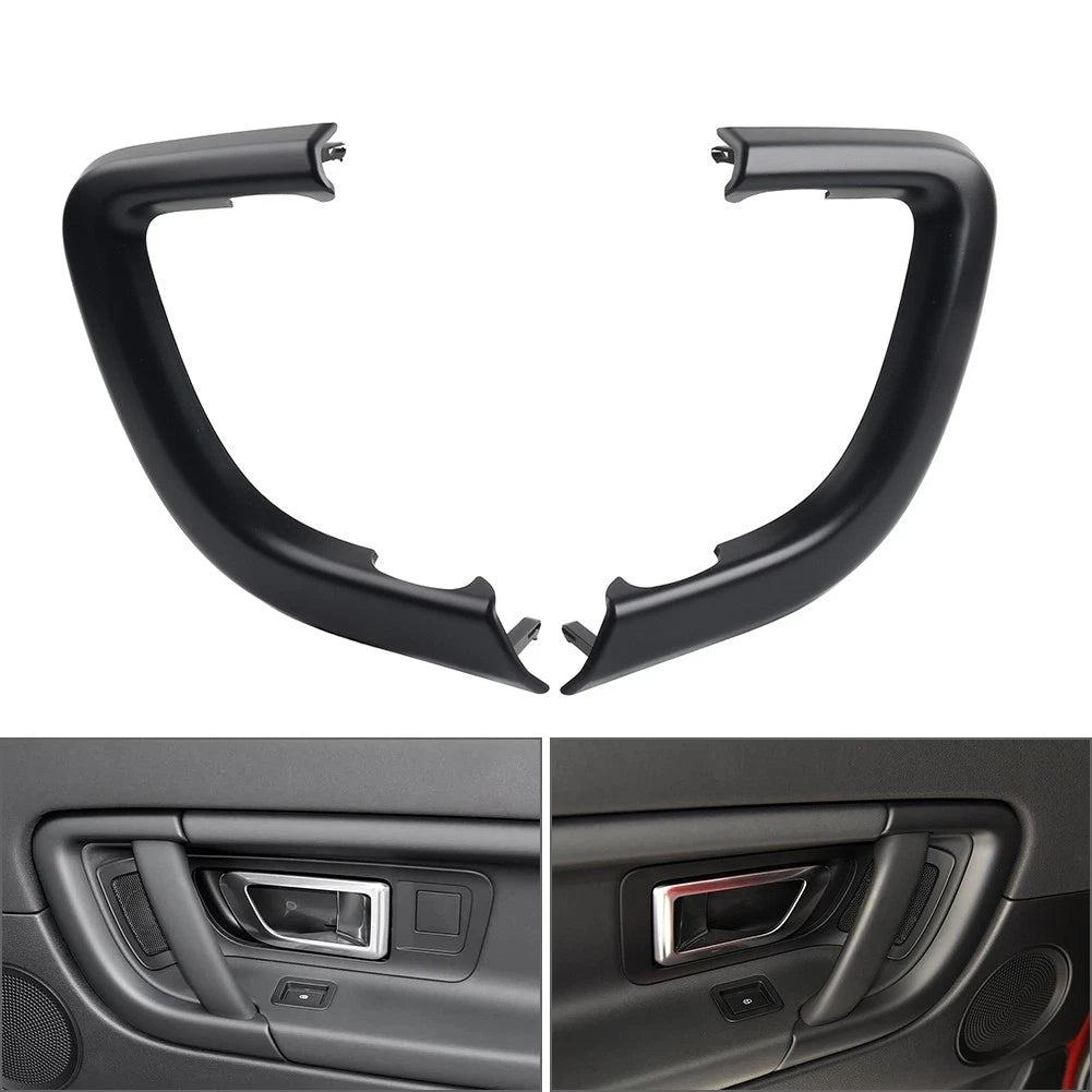 1 Pair Door Panel Handle Trim Cover for Land Rover Discovery Sport (2015–2019)