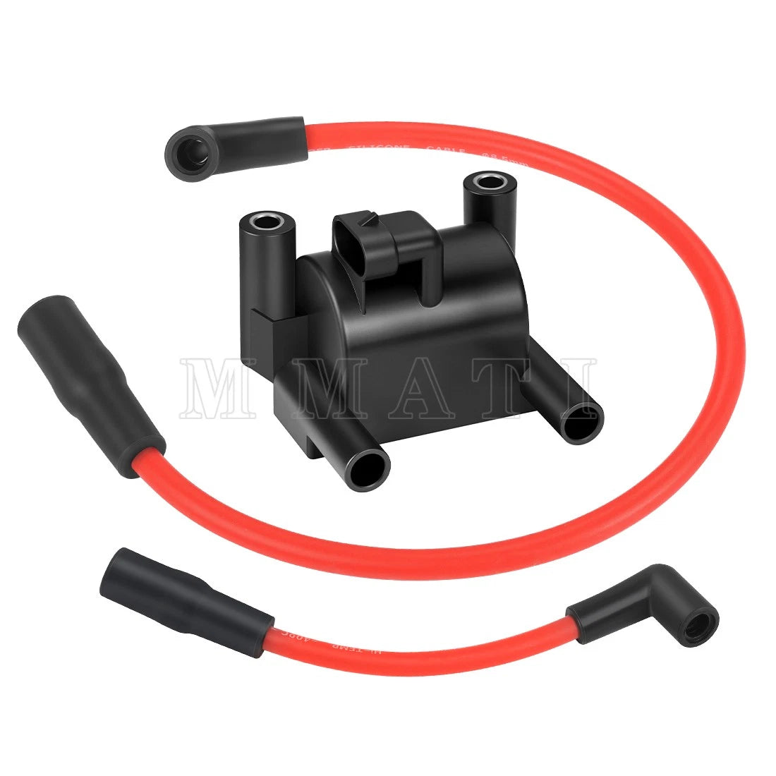 Ignition Coil & Spark Plug Wire Cap for Harley FXDL Dyna Low Rider (2012–2017)
