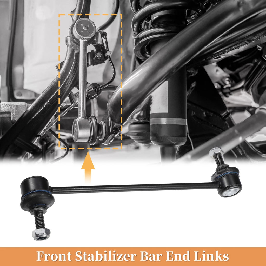 2pcs Front Stabiliser Sway Bar Link Replacement for BMW 524td (1985–1986)
