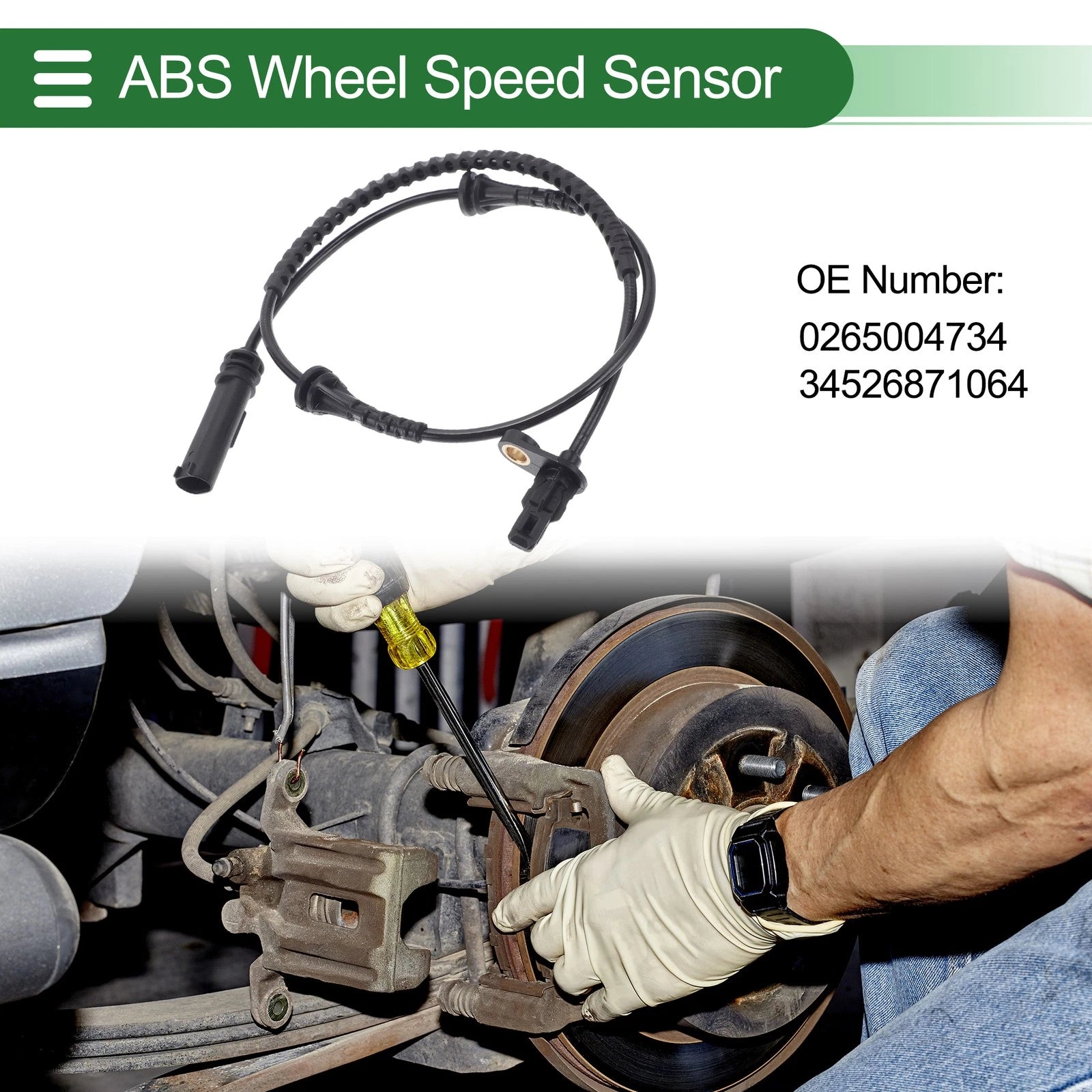 ABS Wheel Speed Sensor Front for BMW X3 2017–2024
