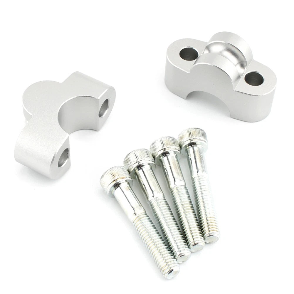 2X Handle Bar Riser Mounting Clamp for Honda CB1100 RS CB1100EX MSX125