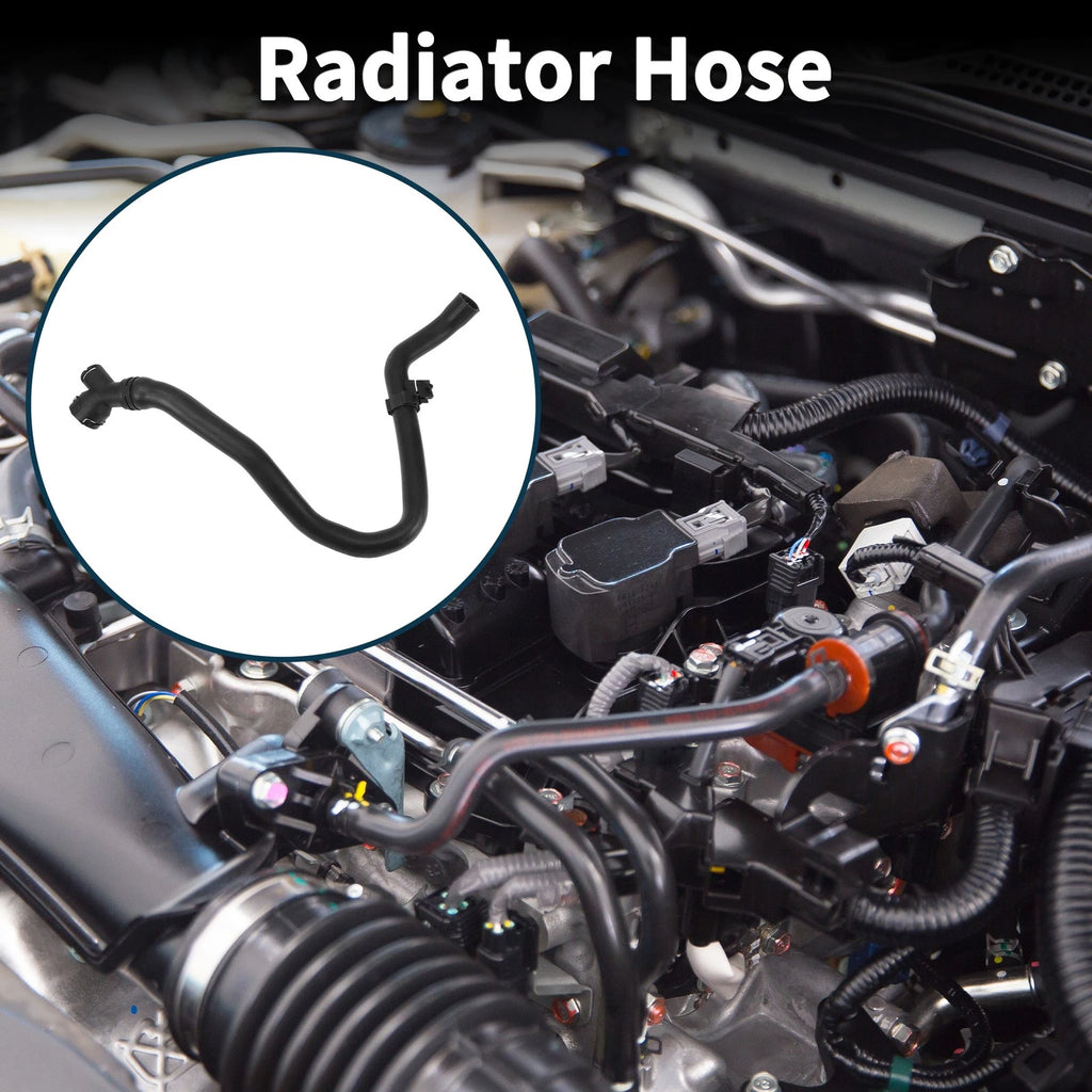 Radiator Hose Coolant Pipe for Audi A3 2003–2012 Rubber Black