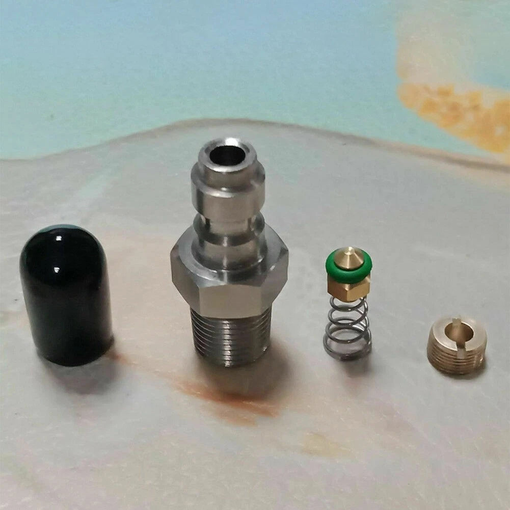 2X 1/8 NPT Quick Connector 8mm Male Coupler - Super Wear-resistant