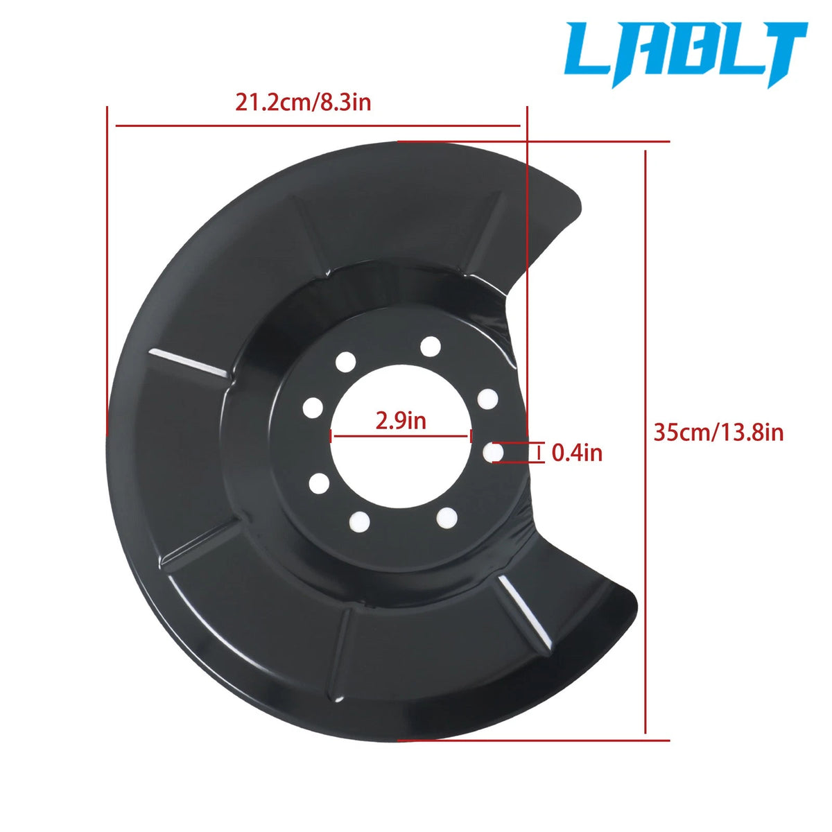 Pair Rear Brake Dust Shield for Mazda 3 (2004–2015)