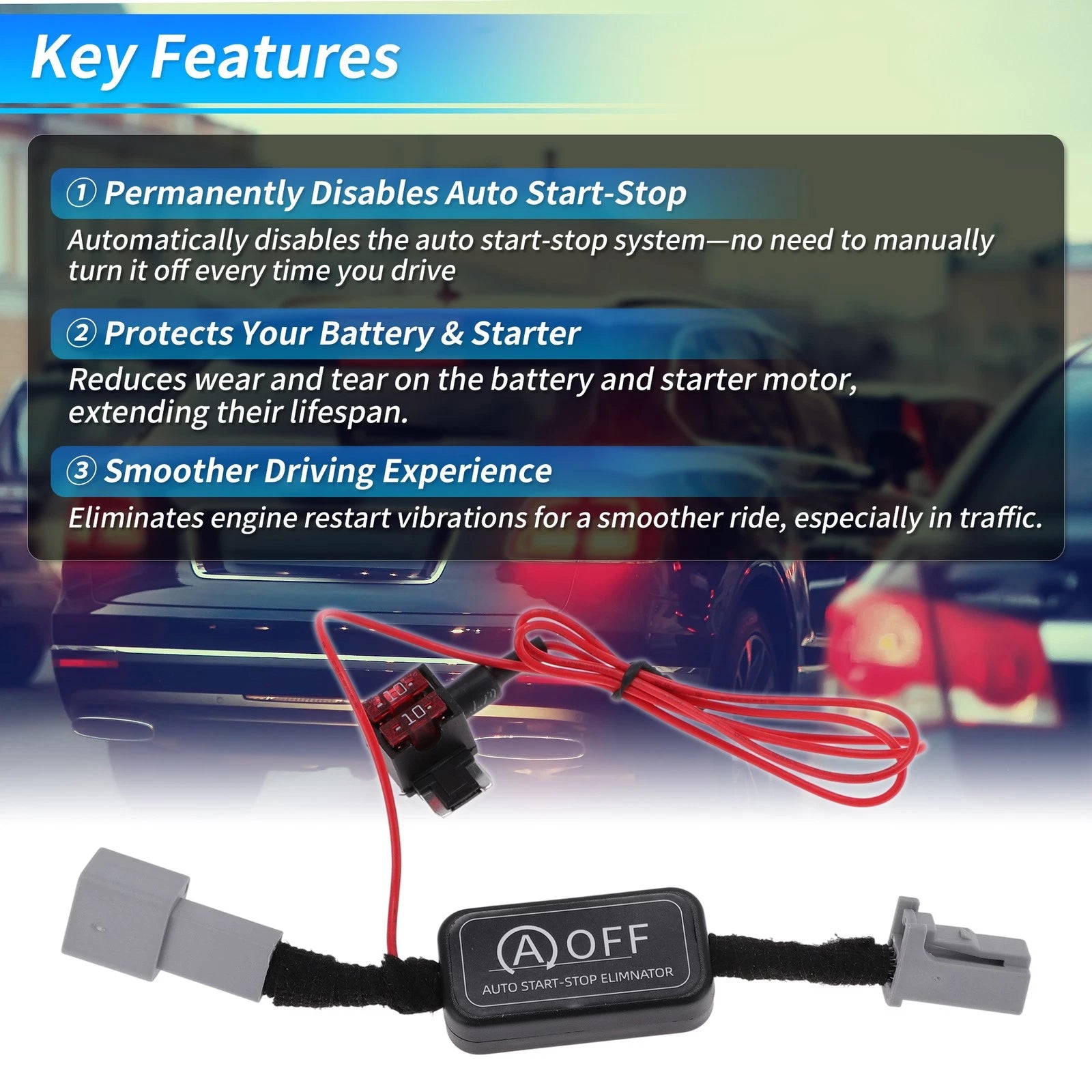 Auto Start Stop Eliminator for Subaru Outback (2015–2019)
