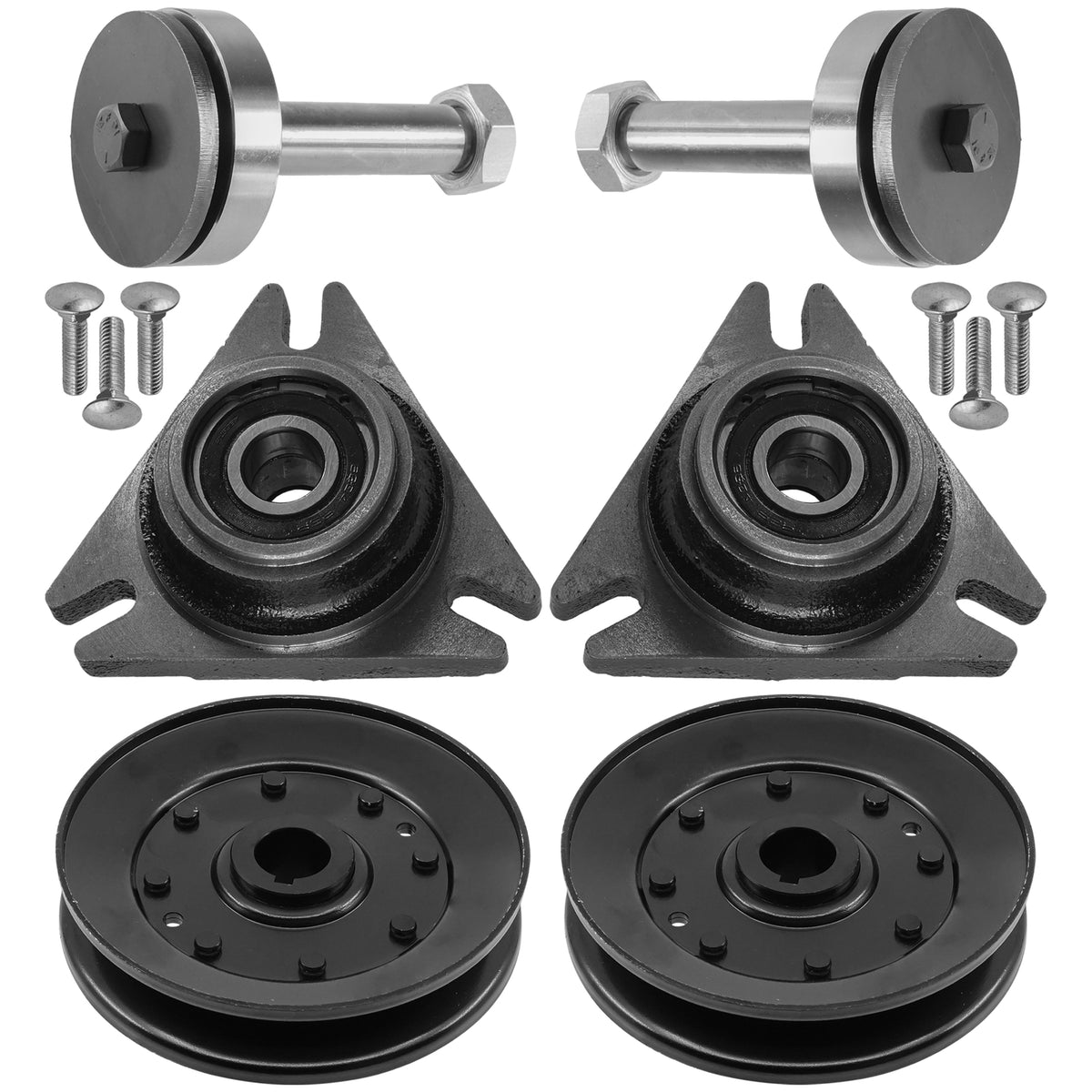 Deck Spindle Pulley Shaft Replacement for John Deere 108 111 112 (1969–2018)