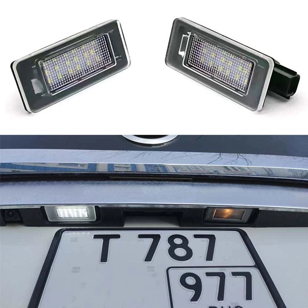 2X LED License Plate Light for Nissan Altima Sentra Rogue (265108990E)