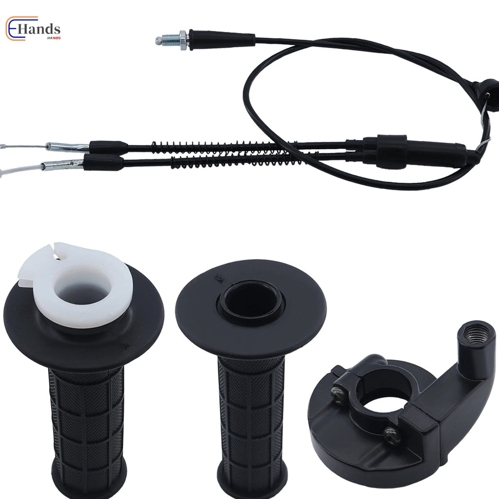 Throttle Grip Set + Cable for Yamaha Banshee 350 (1987–2006)