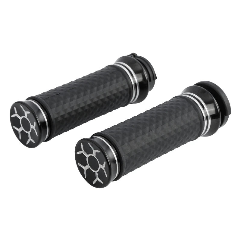 1" Hand Grips Handlebar for Harley Electra Road Glide Dyna FXDF (1996–2017)