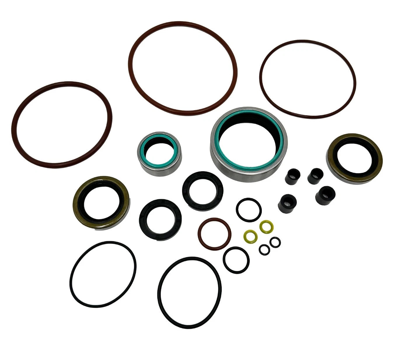 Lower Seal & O-Ring Kit for MerCruiser Bravo I II III (26-76868A04, 18-2645)