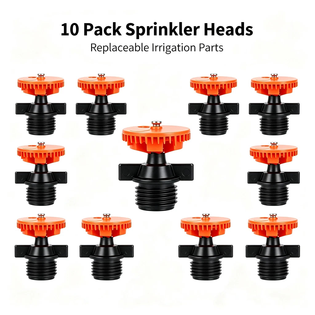Automatic Rotating Sprinkler Nozzle for Lawn Garden (No Part Numbers)