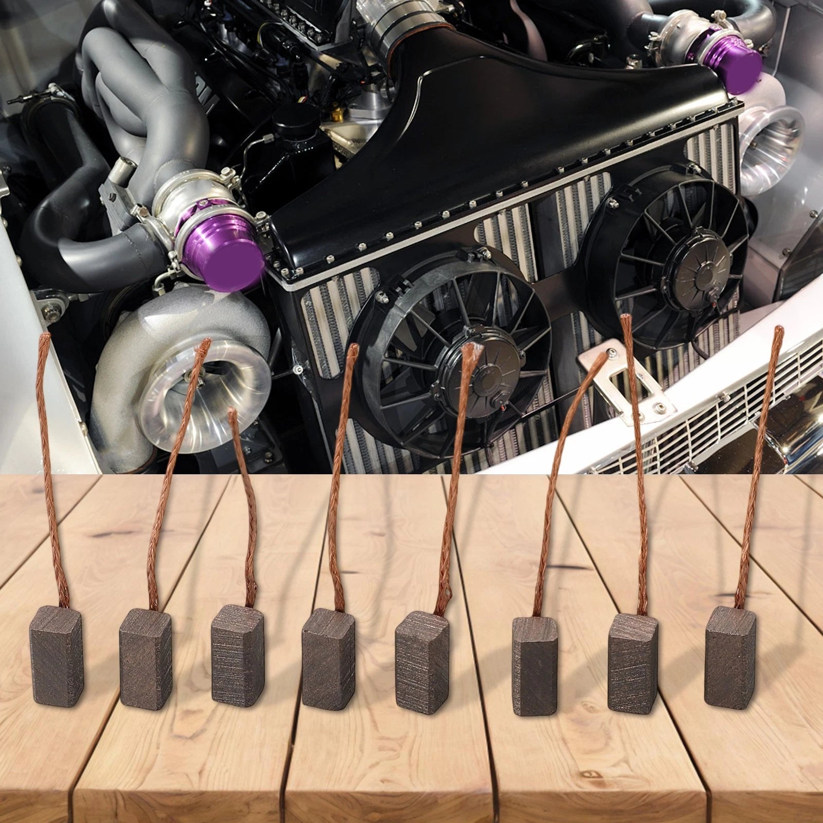 Carbon Brushes for Water Pump for Auto Trucks