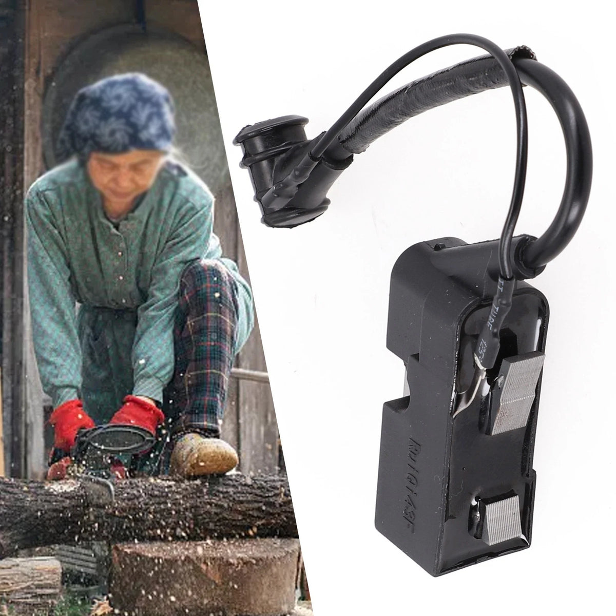 Ignition Coil for Chinese Chainsaw 4500/5200/5800 (45CC/52CC/58CC) 152F-100A