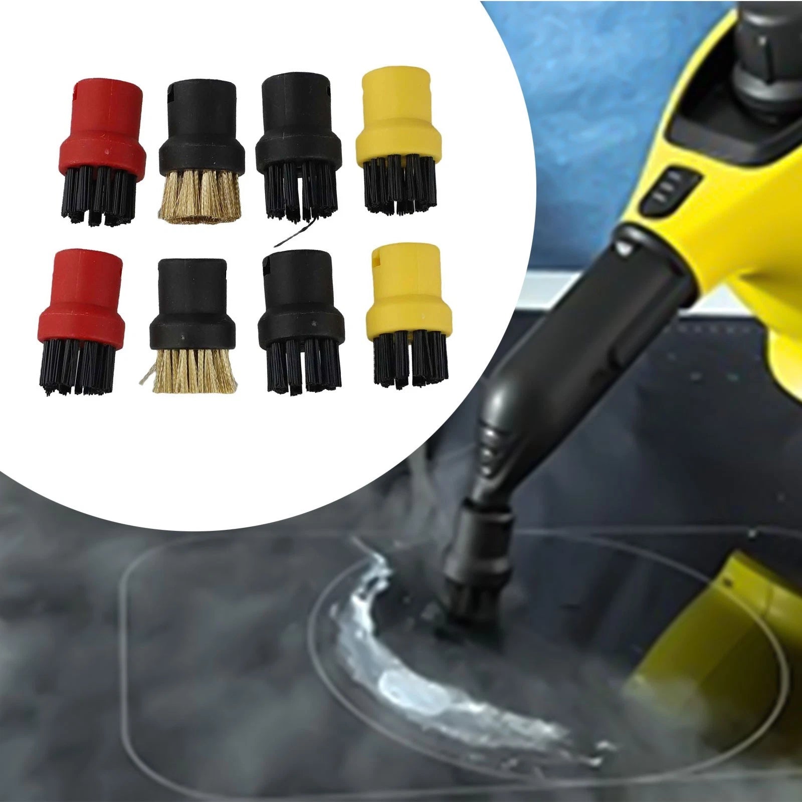 Nylon & Steel Brushes for Karcher (Compatible)