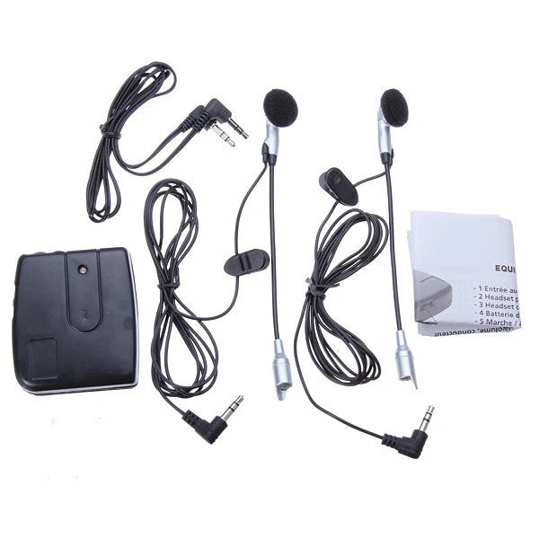 Intercom Host with Headphones Kit for Motorcycle Helmet (Wired)