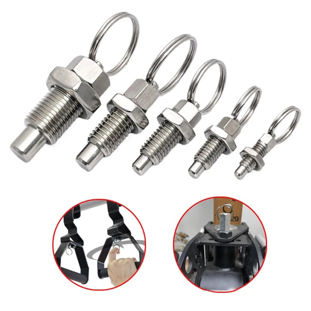Stainless Steel Lock Pin with Pull Ring for Gym Accessories