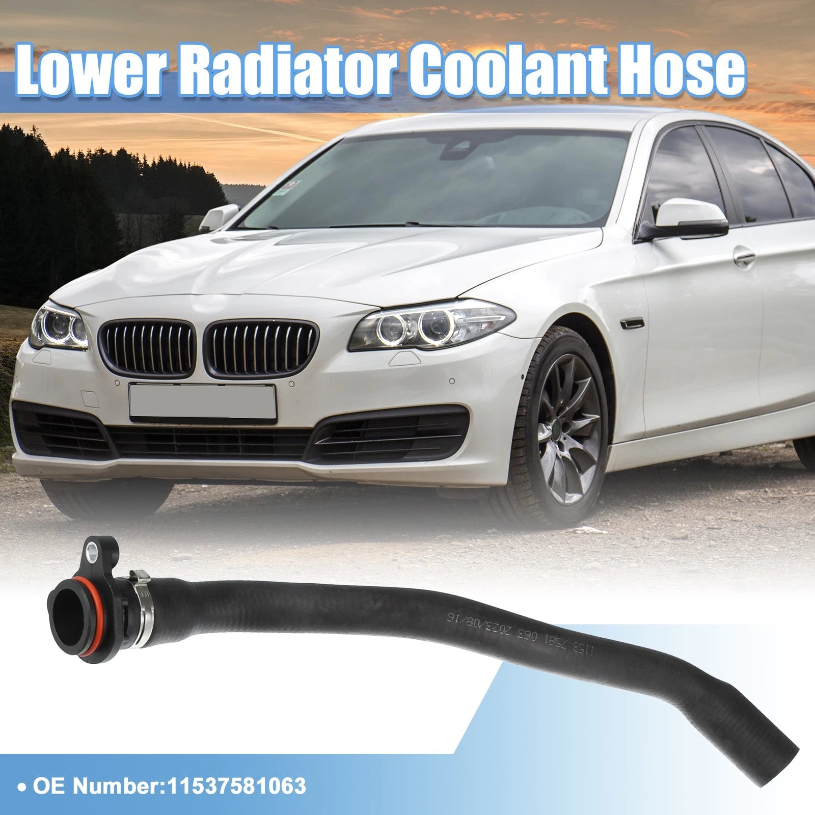 Coolant Radiator Hose Replacement for BMW 528i Base (2011–2013)
