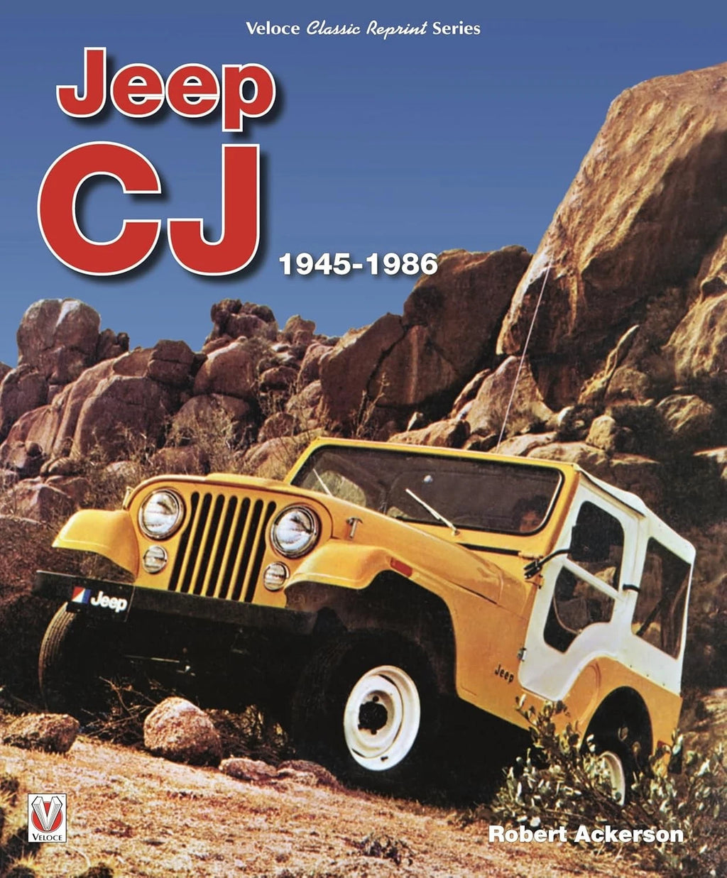 Jeep CJ Classic Reprint Book (1945–1986)