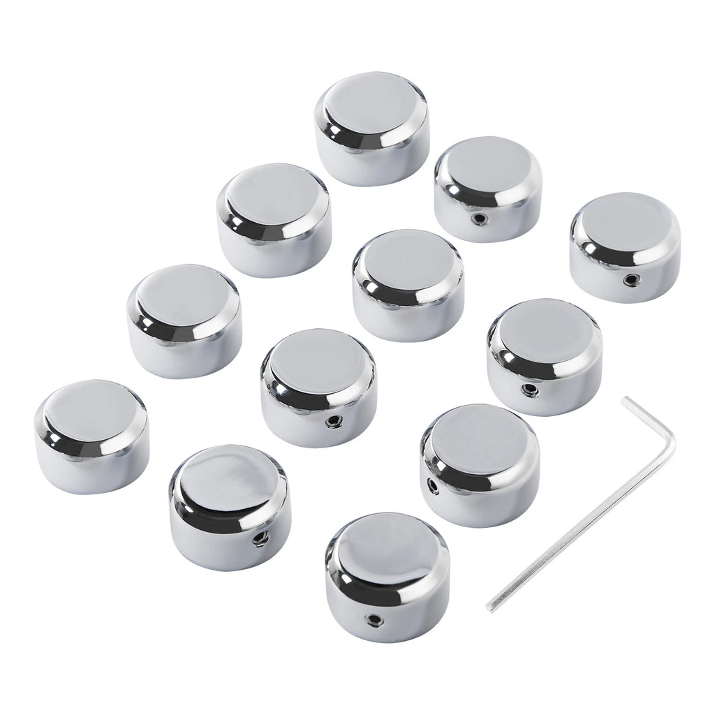 Chrome Engine Bolt Head Topper Covers for Harley Sportster S (2021–2024)