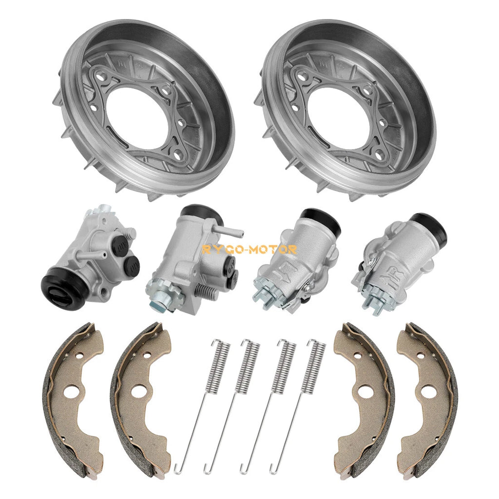 Front Brake Drum with 4 Wheel Cylinders for Honda Rincon 650 TRX650 (2003–2005)
