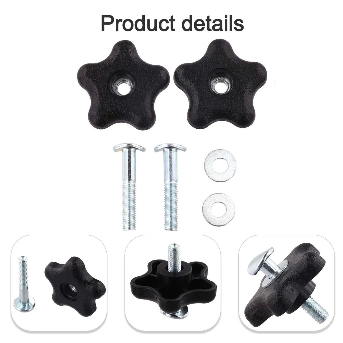 Handle Knob and Washer Set for Toro Lawnmower