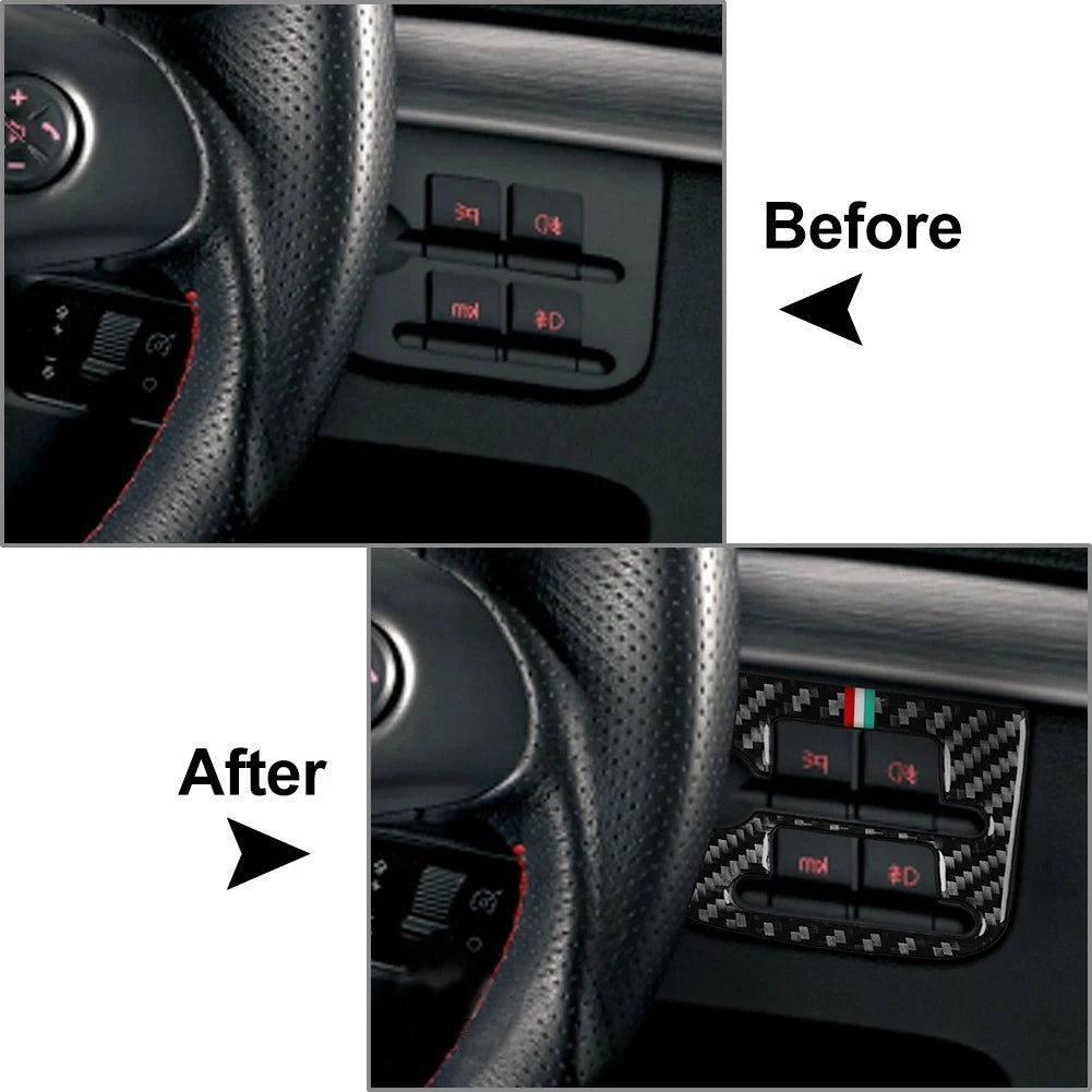 Headlight Switch Control Panel Cover Trim for Alfa Romeo 159 Brera Spider (2006–2011)