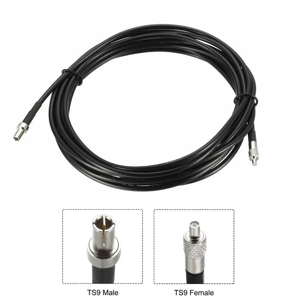 TS9 Male to Female Extension Cable for Improved Connection