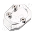 Side Stand Pad for Yamaha YZF-R1 (2009–2015) Silver