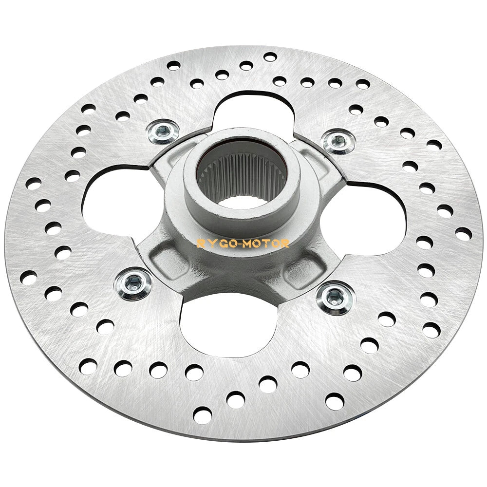 Rear Brake Rotor Disc w/Flange Hub for Honda Sportrax 400 TRX400EX TRX400X (1999–2014)