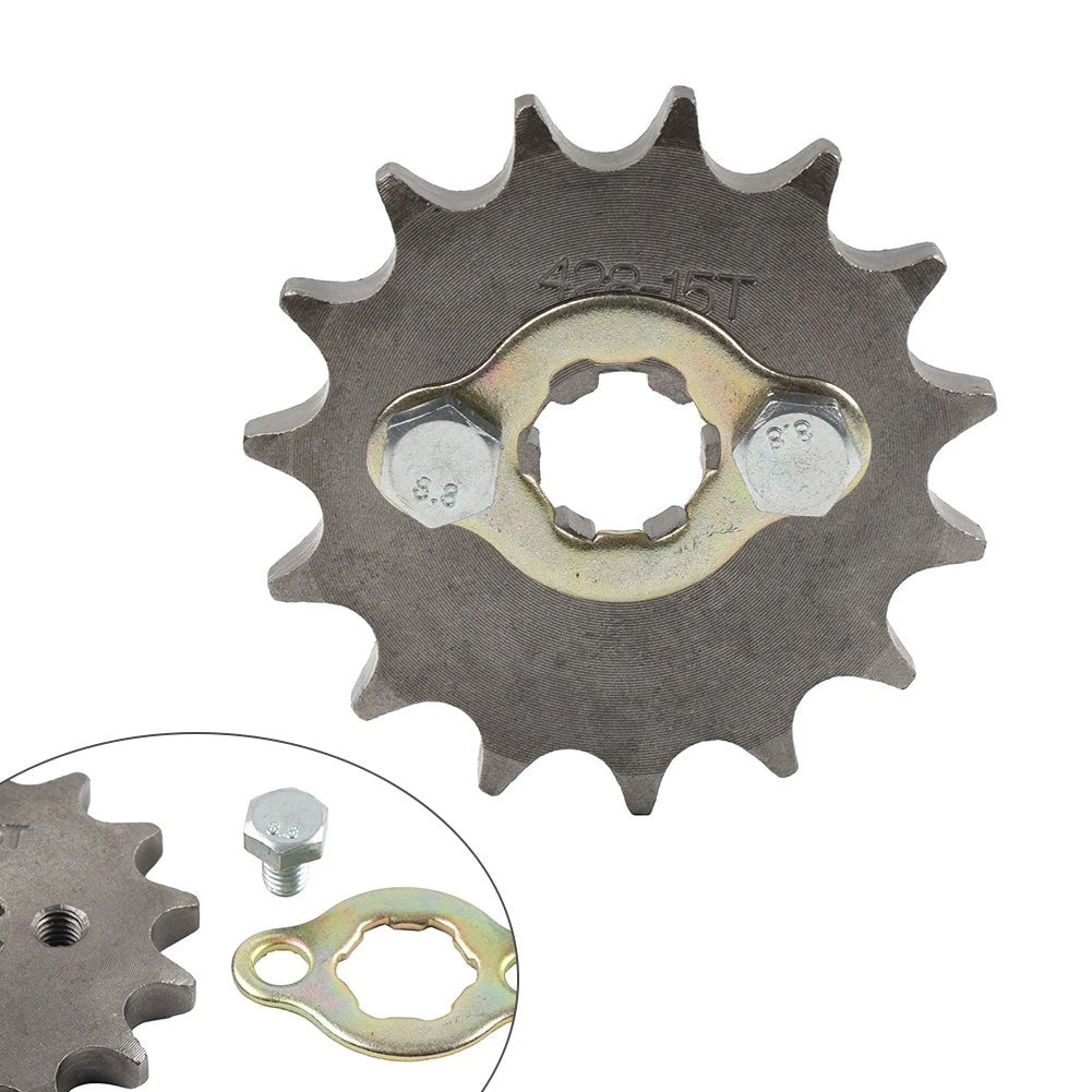 15T Front Sprocket for 110CC 125CC ATV Pit Dirt Quad Bike (17mm)