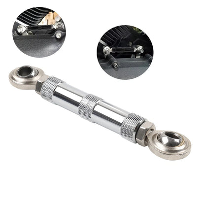 CNC Chrome Mid-Control Shift Linkage Rod for Harley Dyna FXD (1984–2017)