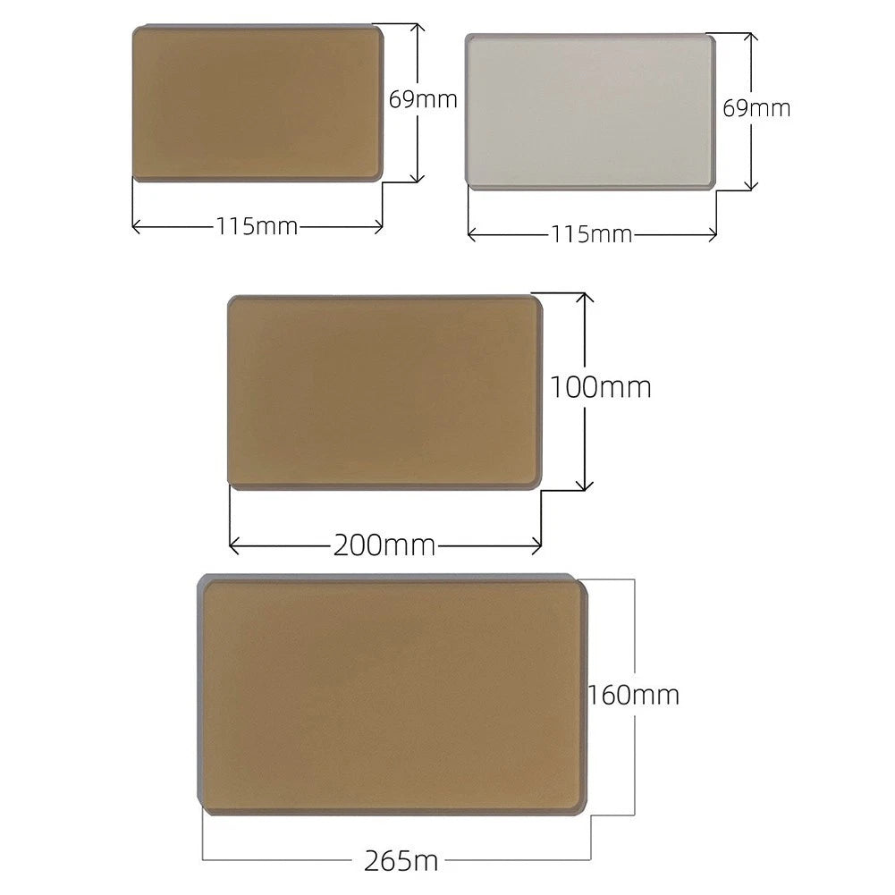Firewood Stove Glass Chamfered Edge High Temperature Resistant