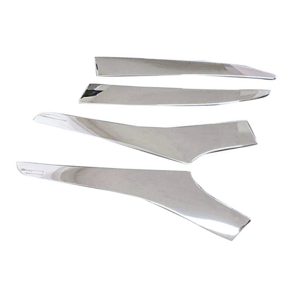 Front Headlight Lamp Eyelid Cover Trim Chrome for Toyota Corolla Hatchback (2019–2020)