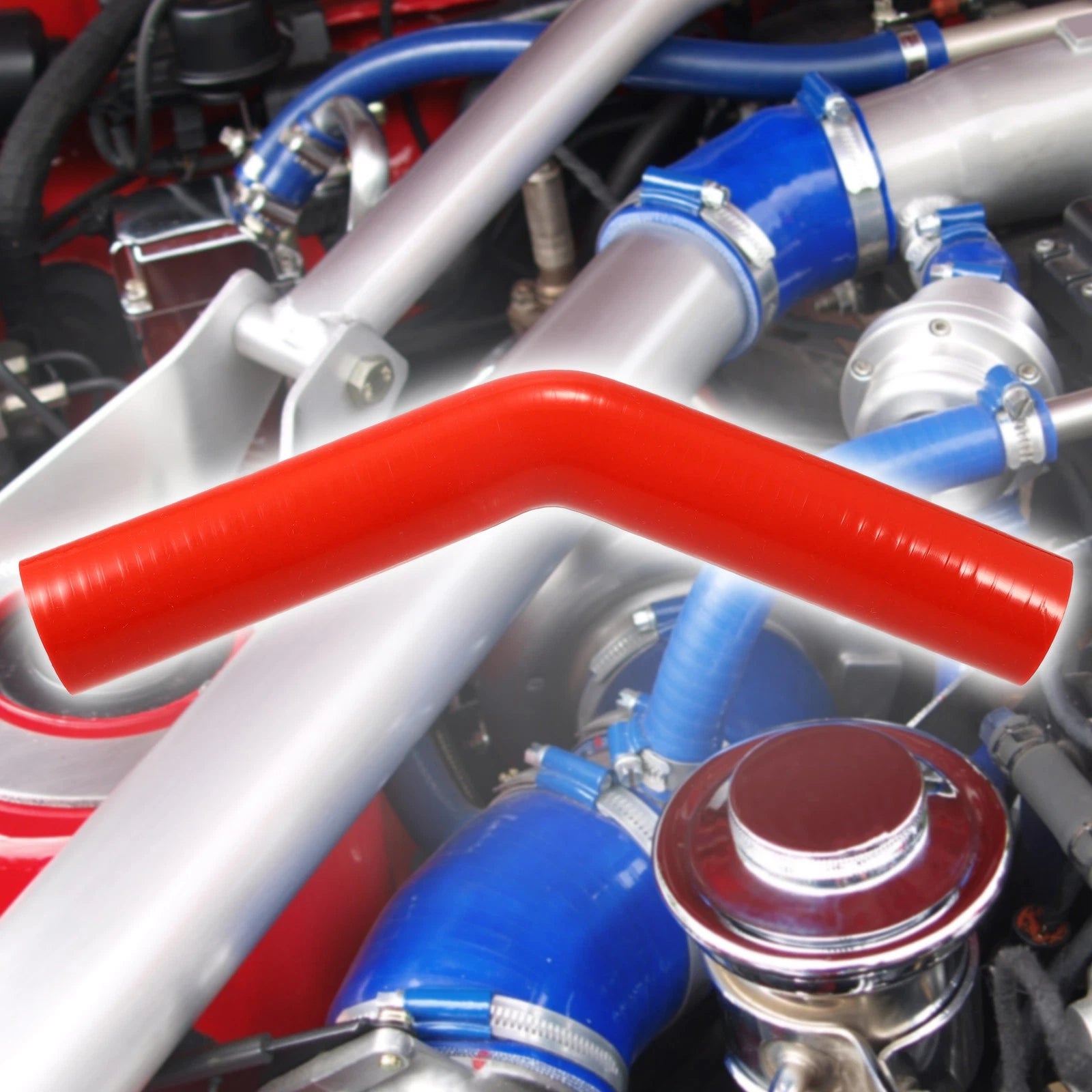 32mm 1.26" 45 Degree Silicone Hose Coupler for Intercooler (Universal)