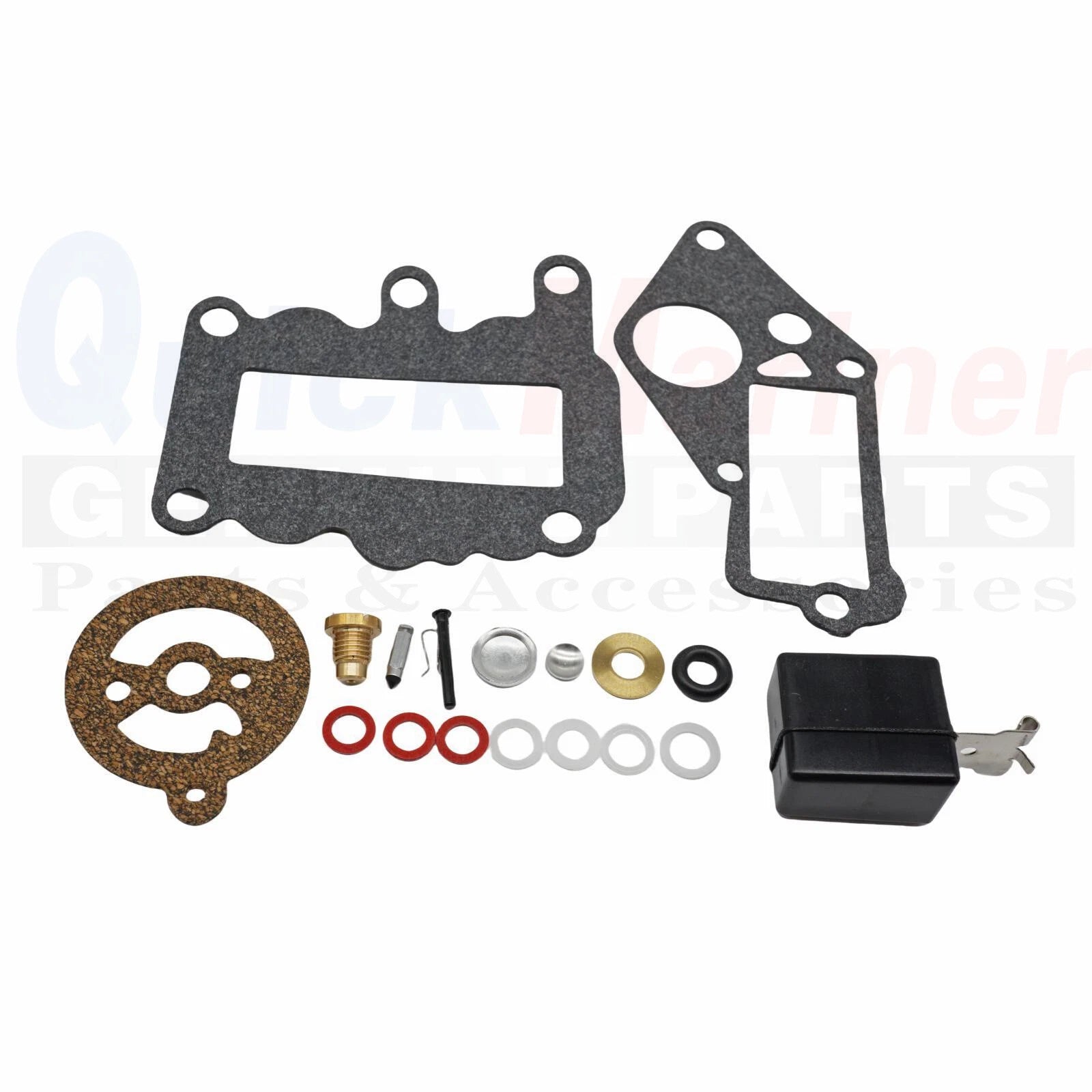 Carburetor Kit with Float for Johnson Evinrude Outboard 9.5 (382048)