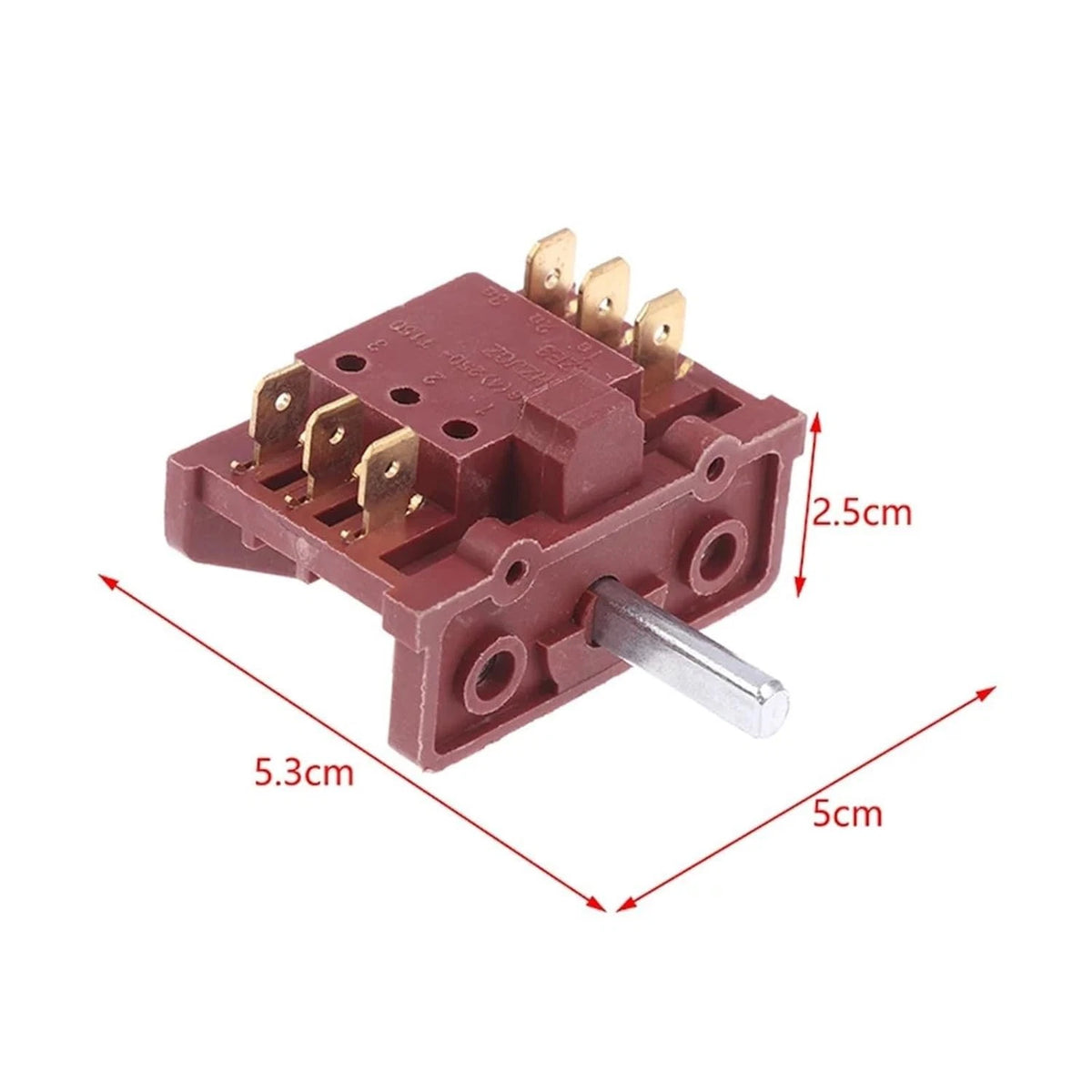 Rotary Switch for Oven Stove Replacement (250V 16A, 400V 10A)