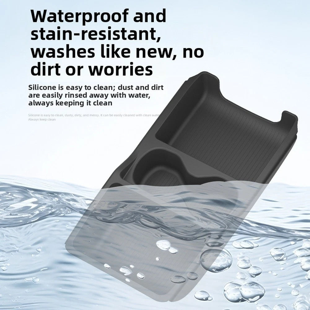 Car Storage Box for N6 Models (TPE Waterproof Console Organizer)