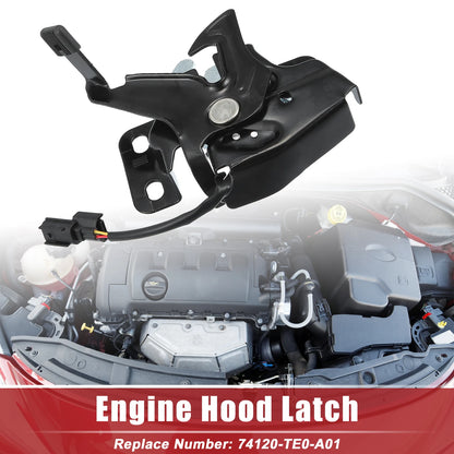 Hood Latch with Sensor for Honda Accord Crosstour (2010–2015)