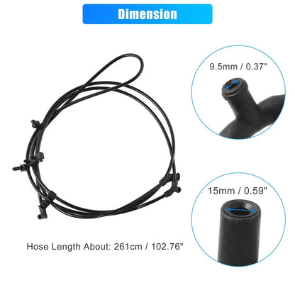 Front Windscreen Washer Hose for Jeep Grand Cherokee Durango (2011–2018) 55079200AD