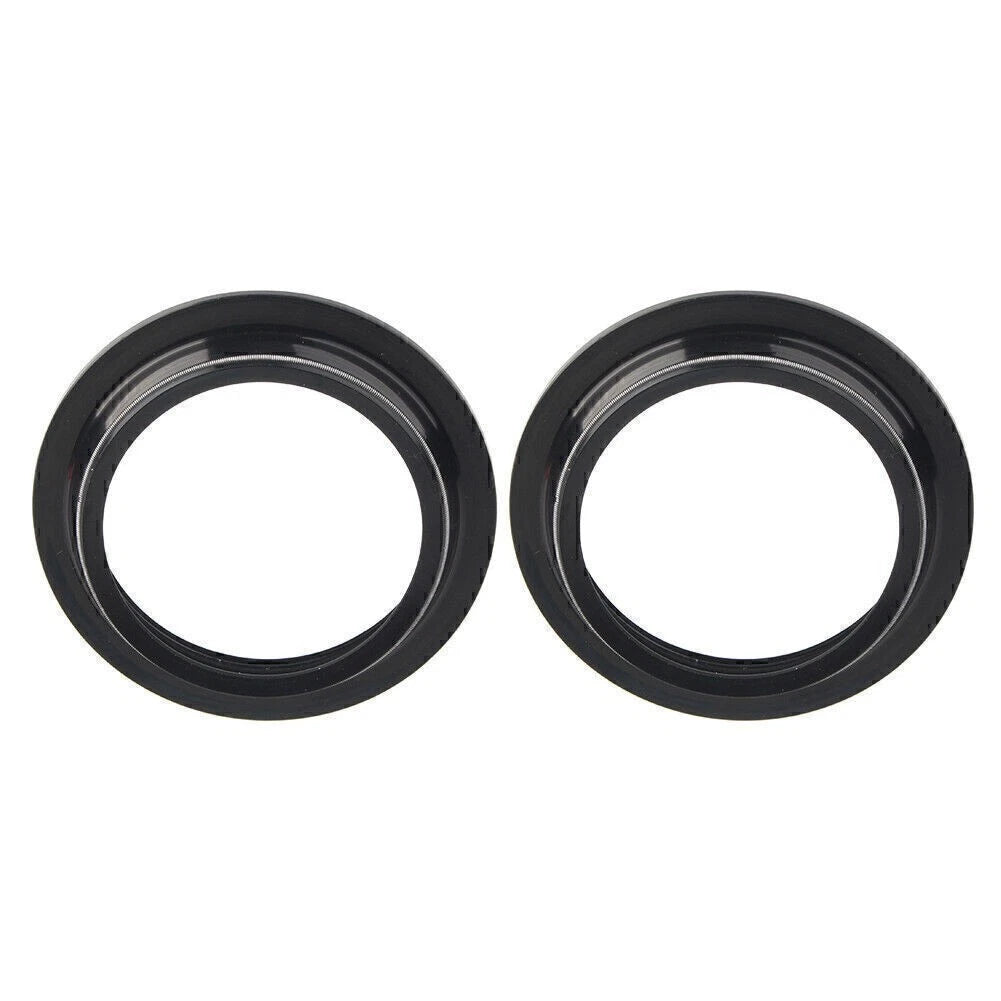 2X 43X55-11MM Front Fork Damper Shock Absorber Dust Oil Seal for Motorcycle