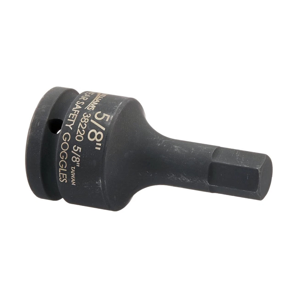 3/4" Drive Impact 5/8" SAE Hex Bit for Williams Tools
