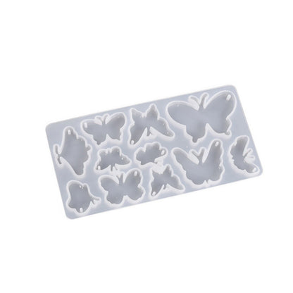 Silicone Mold for DIY Earrings and Pendants (Epoxy Resin Casting)