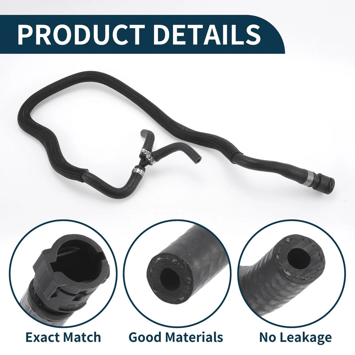 Radiator Hose No.17127508041 for BMW 7 Series (2003–2008)