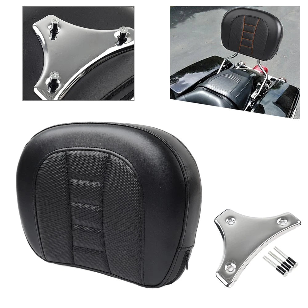 Sissy Bar Backrest Pad Bracket for Harley Touring Electra Street Glide (2014–2023)