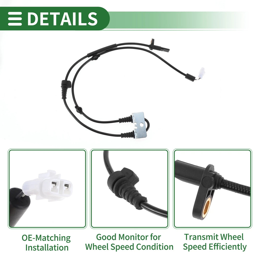 ABS Wheel Speed Sensor No. 5621079J00 for Suzuki SX4 (2006–2014) Front Right