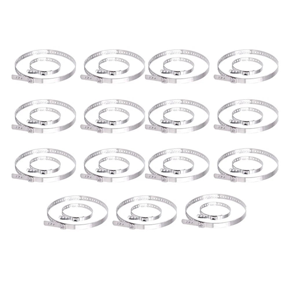 30pcs Clamp Set for Securing Various Tubes and Pipes