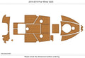 EVA Foam Teak Deck Flooring for Four Winns V225 (2015)