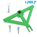 3 Point Trailer Hitch with 2" Receiver for Category 1 Tractor
