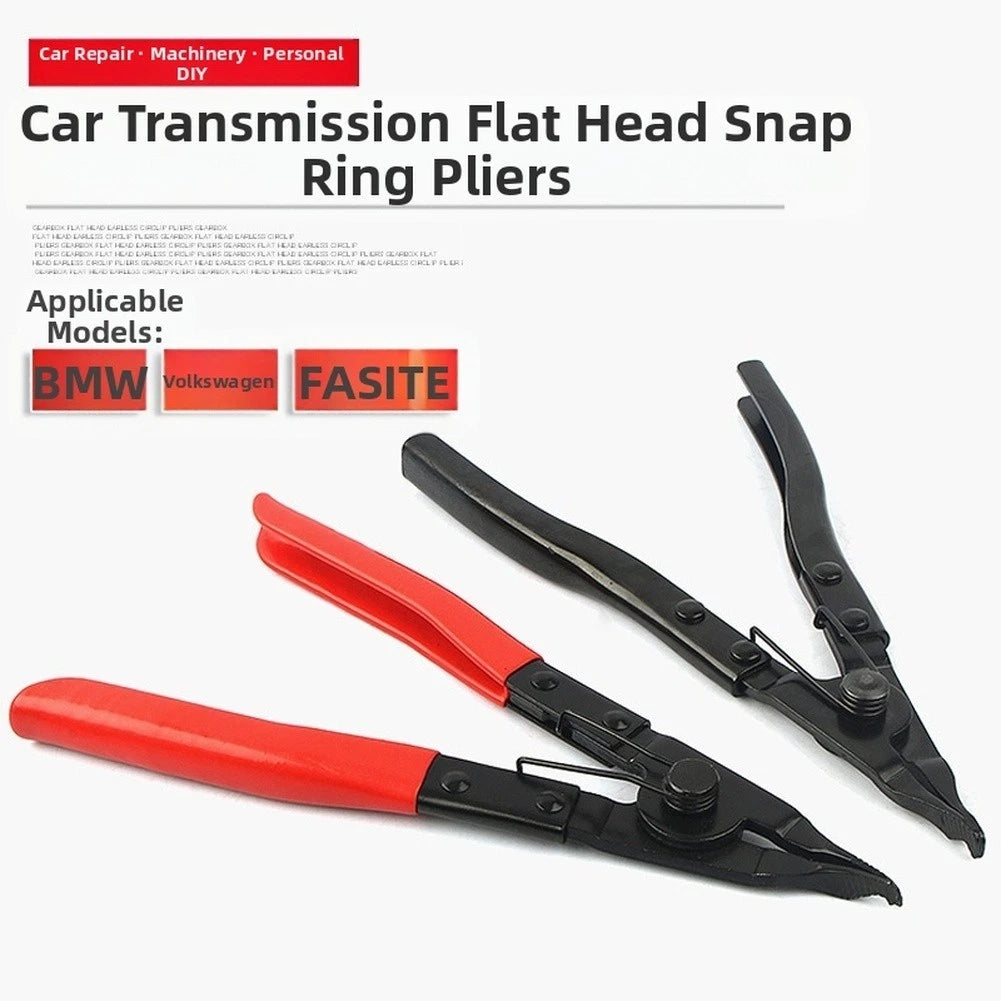 Flat Head Circlip Pliers for External Snap Rings (21mm Opening)
