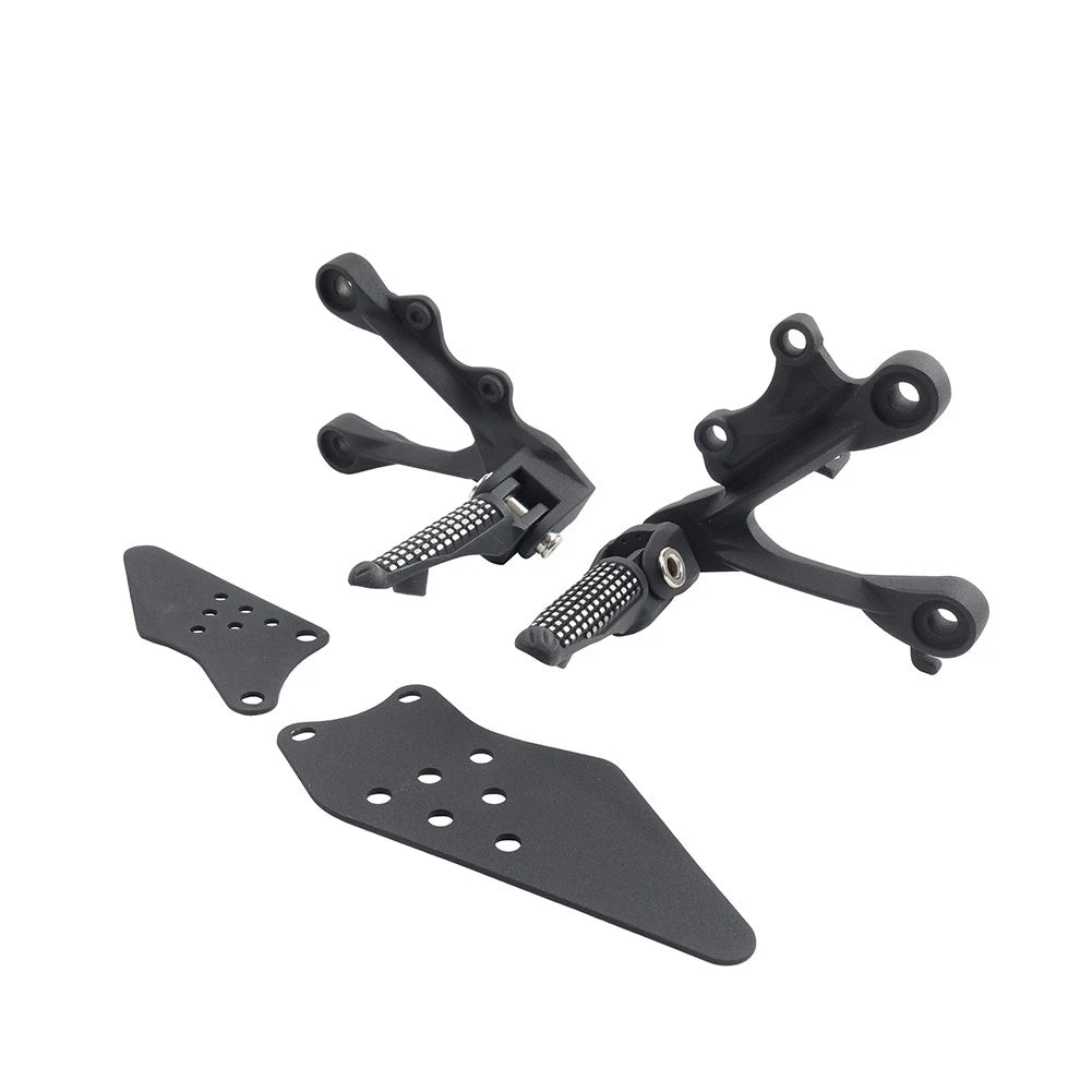 Front Rider Footrest Bracket Kit for Kawasaki Ninja ZX6R (2009–2024)